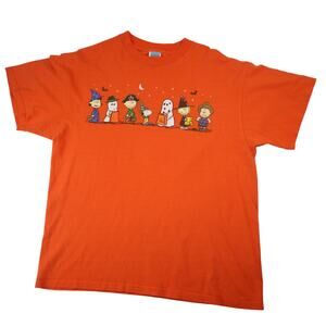 Vintage Peanuts Halloween Graphic T Shirt